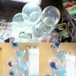 100pcs Klar Geburtstag Hochzeitsfest Dekor Transparente Ballone