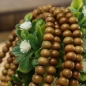 216 Sandelholz buddhistischen Buddha Gebetskette Mala Halskette Armband