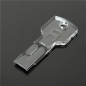 Bestrunner 4GB Transparent Acrylic Schlüsselform USB 2.0 Flash Drive U Disk