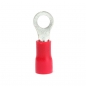 25pcs haben rote Gummi-PVCterminals Ringstecker-RC 0.5-1.5mm ² isoliert