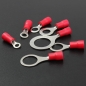 10pcs haben rote Gummi-PVCterminals Ringstecker-RC 0.5-1.5mm ² isoliert