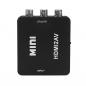 Mini Komposita AV CVBS HDMI bis 3 RCA Video Konverter Adapter 