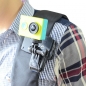 360 Graddrehrucksackhut klammert Klammer für xiaomi yi Kamera