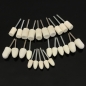25pcs 3mm Schaft Wolle Polierkugelpolierscheibe Für Dremel