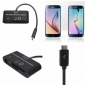 3 In 1 Mikro-Leser-Adapter USB-OTG-Kartenleser für Tablet-Handy