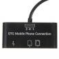 3 In 1 Mikro-Leser-Adapter USB-OTG-Kartenleser für Tablet-Handy