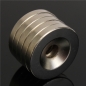 5pcs N50 20x3mm Starke Runde Vorlege Ring Magnete 5mm Loch Rare Earth Neodym Magnet