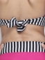 Sexy Badeanzug Schlinge Polka Dot Streifen Stückeln Gepolsterter Bikini Satz