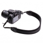 Das bereinigte Neopren Bügel Gurt Schwarz für Canon Nikon Sony Pentax DSLR Kamera