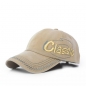 Mens Cotton Washed Baseball Caps CLASSIC Buchstaben Stickerei Verstellbare Sport Hysteresen Hüte