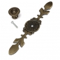 Europäische antike Bronze Single Hole Zug Handgriff Knobes für Schränke Tür Fach