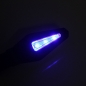 4pcs Motorrad Bernstein & Blue 12 LED s Blinkeranzeigelampe Licht mit Blinkrelais