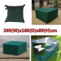 269x180x89cm Wasserdicht Garten Outdoor Möbel Staubschutz Tabelle Shelter