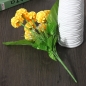 Künstliche Daisy Chrysantheme Seide Blumen Blumenstrauß 8 Heads 7 Farben Hausgarten  