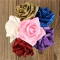 6 Farben künstliche Rose DIY Nosegay Handmade Schaum Blumen Simulation Rosen 