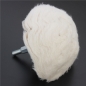 100mm Cotton Dome Polierscheibe Mop Polierscheibe für Drehwerkzeug