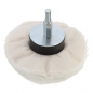 100mm Cotton Dome Polierscheibe Mop Polierscheibe für Drehwerkzeug