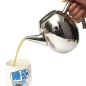 1500ML Edelstahl Tee Kaffee Topf Kessel mit Sieb