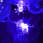 20 Blue LED Spider Licht Halloween Party Decration Lichter
