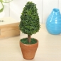 Künstliche Topfpflanze Kunststoff Garten Gras Kugel Baum Beschnittene Hecke Pot Startseite Schreibtisch Dekor