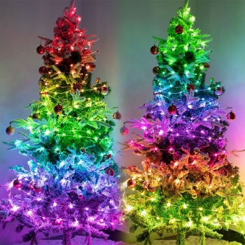 RGB IC Weihnachtsbeleuchtung  Wasserdicht