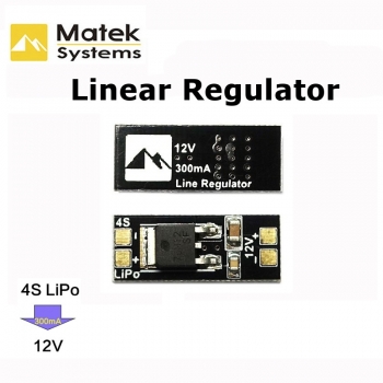 Matek 4S Lipo bis 12V Linear Voltage Regulator Module regeln Für FPV Kamera Multicopter