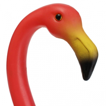 2pcs Garten Dekoration Künstliche Red Flamingos Courtyard Landscape Ornament 