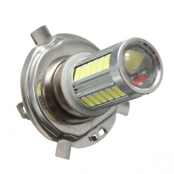 H4 5630 33 LED SMD Super helle Weiß Auto Nebel Licht Scheinwerfer Objektiv Driving Lampen Birne H4 5630 33 LED SMD Super helle Weiß Auto Nebel Licht Scheinwerfer Objektiv Driving Lampen Birne