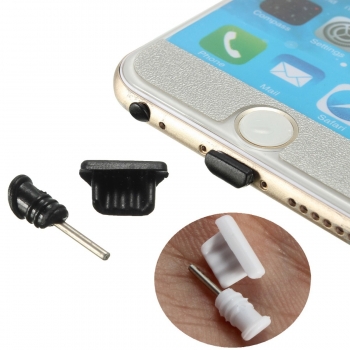 Universelle 3.5 mm Kopfhörer Staub Stecker und Micro USB Hafen Smartphone Staub Stecker Abdeckung