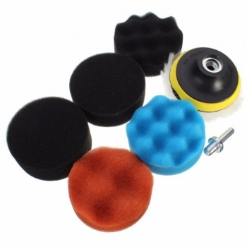 Drillpro 8Pcs 3 Zoll Woolen Polieren / Polieren Pad Kit für Auto Polierer
