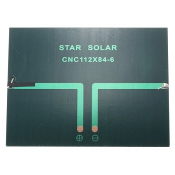6v 1.1w monokristallen 200ma Mini sonnenkollektor photovoltaic Tafel