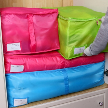 Tragbare Polyester Verpackung Gepäck Kleidung Quilts Folding Speicher Organisator Beutel Tidy Unterwäsche Socken Zimmer