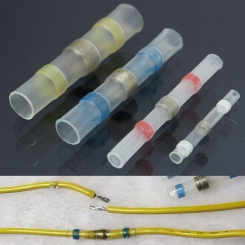 Excellway® HS03 100Pcs 26-10AWG Lötmaterial Schrumpfschlauch Verbinder