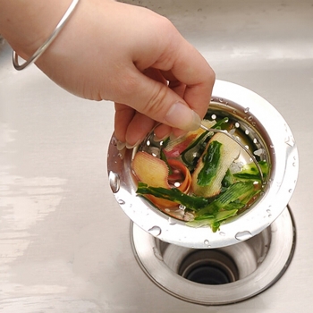 Tragbare Edelstahl Wannen Sieb Badezimmer Küche Abfallauslass Filter Disposer