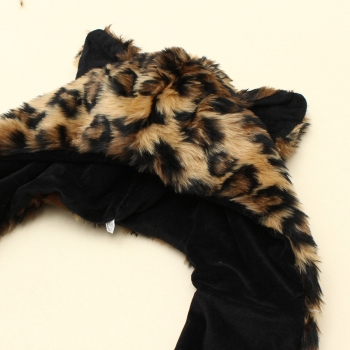 Frauen Mädchen Winter Tier Faux Pelz Hut flaumiger Plüsch Cap Hood Schal Schal Handschuhe