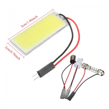 2.6W COB 36Chips LED Innenlicht Verkleidung T10 BA9S der Girlande Haube Auto Birnen Lampen