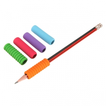5pcs Comfort Soft Foam Feder Bleistift Handwriting Griffe für Kinder Schule Schüler