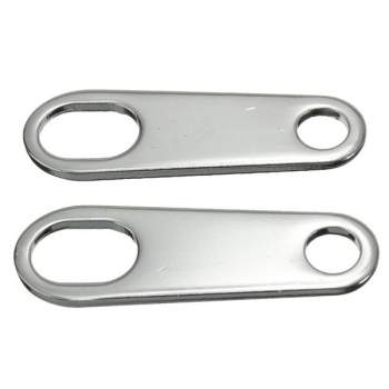 2pcs Anzeigeblinkerlicht erschüttern Klammern für die Motorradgewohnheit bobber Renner