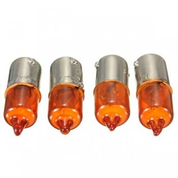 4pcs 12v 23w Motorradumdrehung singal Anzeigezwiebel stützen ba9s Mini bernsteinhalogen