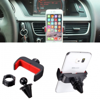 360 ° drehbarer Universal Car Air Vent Halter für iPhone 6 Samsung Xiaomi Smartphone