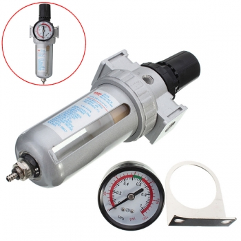 SFR200 Pneumatischer Luftfilterregler Gasquellenbehandlungsdruckmanometer für Luftverdichter