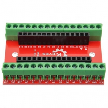 NANO IO Schild Expansion Board + Nano V3 verbesserte Version Kein Kabel für Arduino