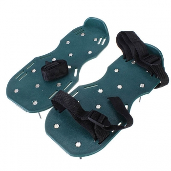 Gartenarbeit Gras Rasen Plastic Belüften Schuhe Greensward Spikes Lockerung Ausrüstung
