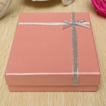 Bowknot Armband Halskette Schmuck Verpackung Geschenk Kasten Kasten