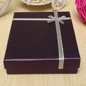 Bowknot Armband Halskette Schmuck Verpackung Geschenk Kasten Kasten