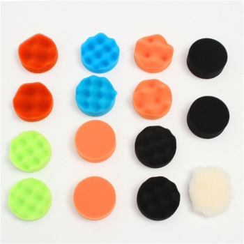 15pcs 80mm 3 Zoll Polishing Buffer Pad Kit für Auto Polierer