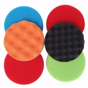 6pcs 6 Zoll 150mm Polieren / Schwabbeln Belagsatz für Auto Polierer Polier Details