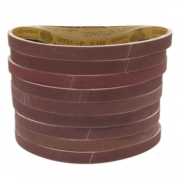 10pcs 770x24mm Zirkonoxid Schleifschleifbänder für Schleif Wood Work