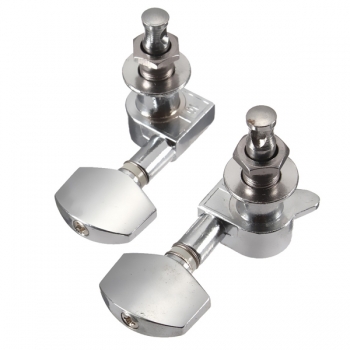Chrome Gitarren Schnur abstimmende Stöpsel Heads Acoustic 6 PCS Rechts Links