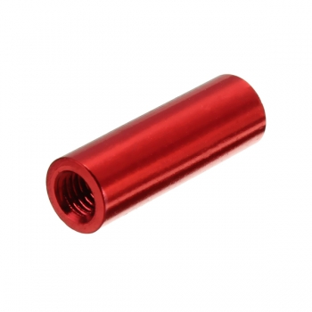Suleve ™ M3AR1 M3 Aluminiumlegierung Halter Bolzen 8-35mm rotes rundes  PCB Board Abstände Halter 10 Stücker